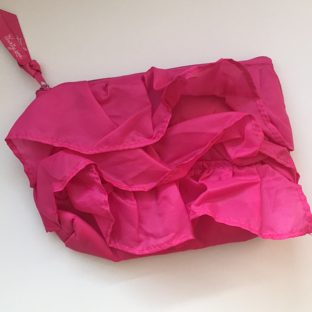 Thirty One•Pink Frill Clutch